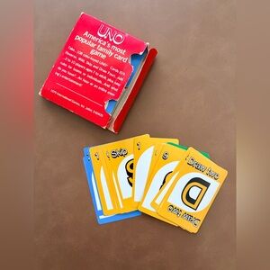 Vintage Uno Card Game (1979)